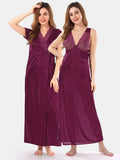 Be You Satin Maxi Nightdress With Robe
