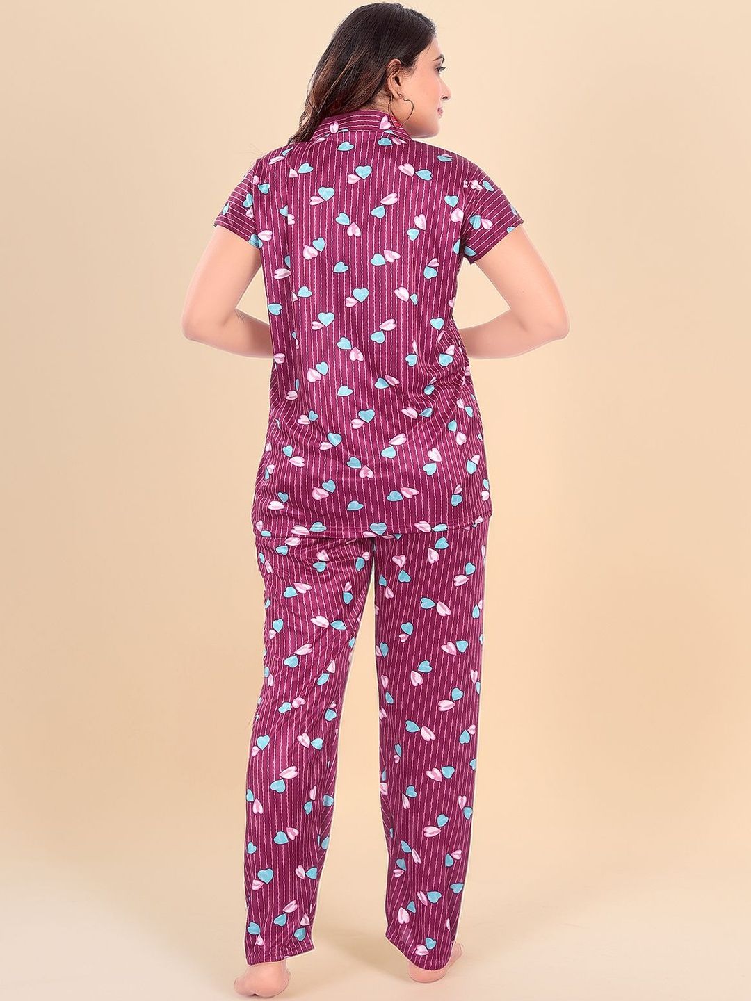 Women Printed Night suit