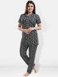 Be You Ethnic Motifs Printed Shirt With Pyjamas