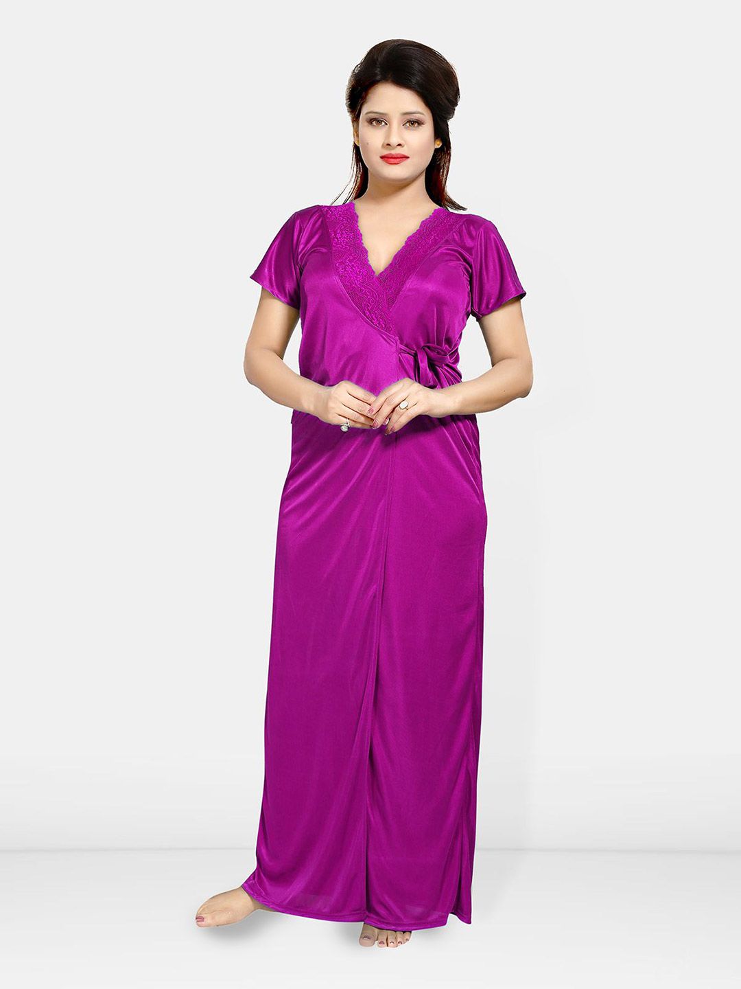 Be You Women 4 piece Maxi Nightdress