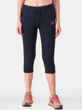 Be You Women Solid Three Fourth-Length Gym Tights