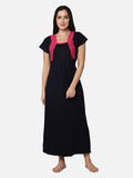 Be You Navy Blue Maxi Nightdress