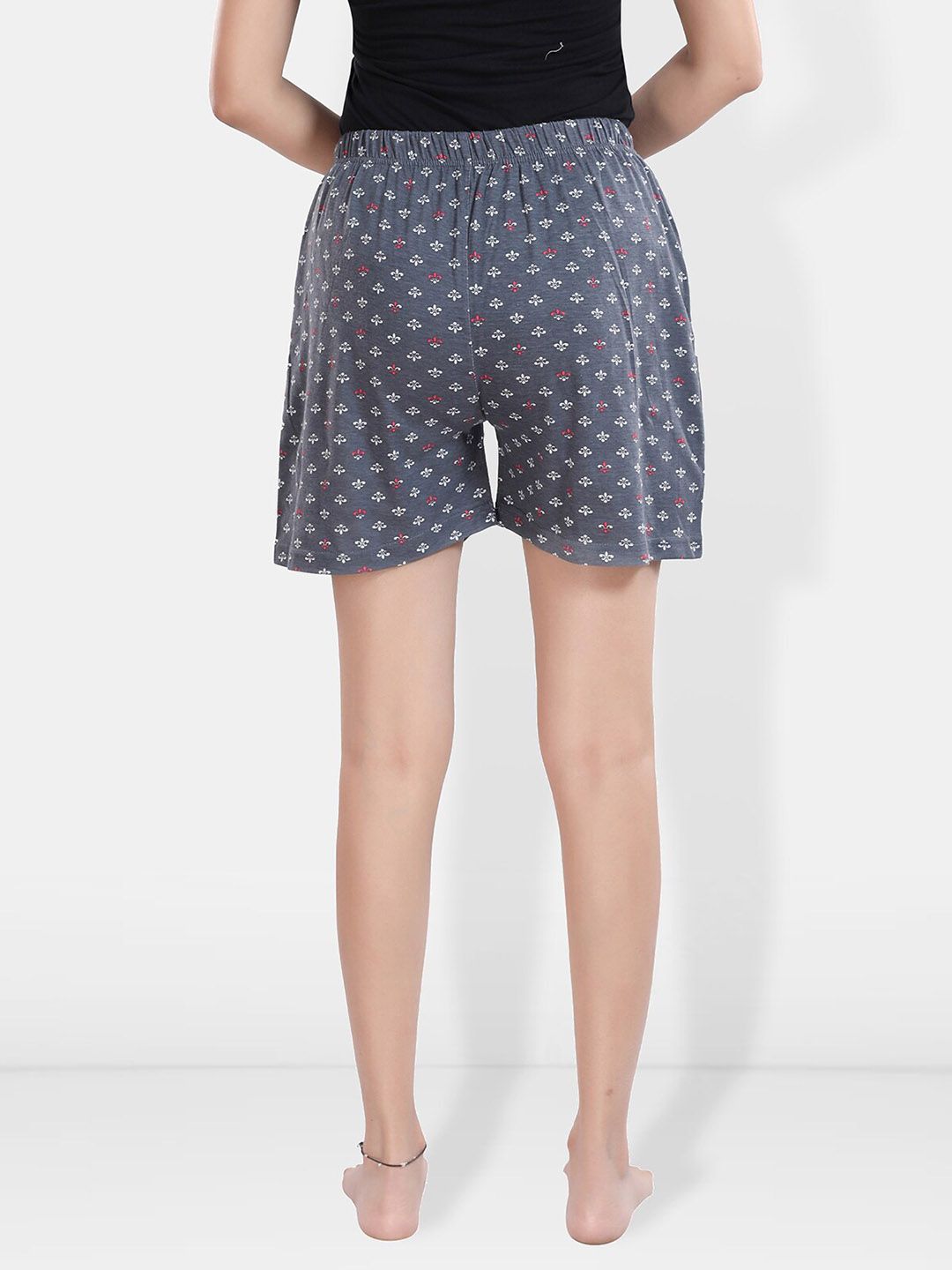 Women Floral Printed Lounge Shorts