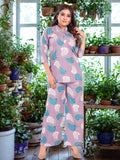 Be You Printed Top & Trousers Co-Ords