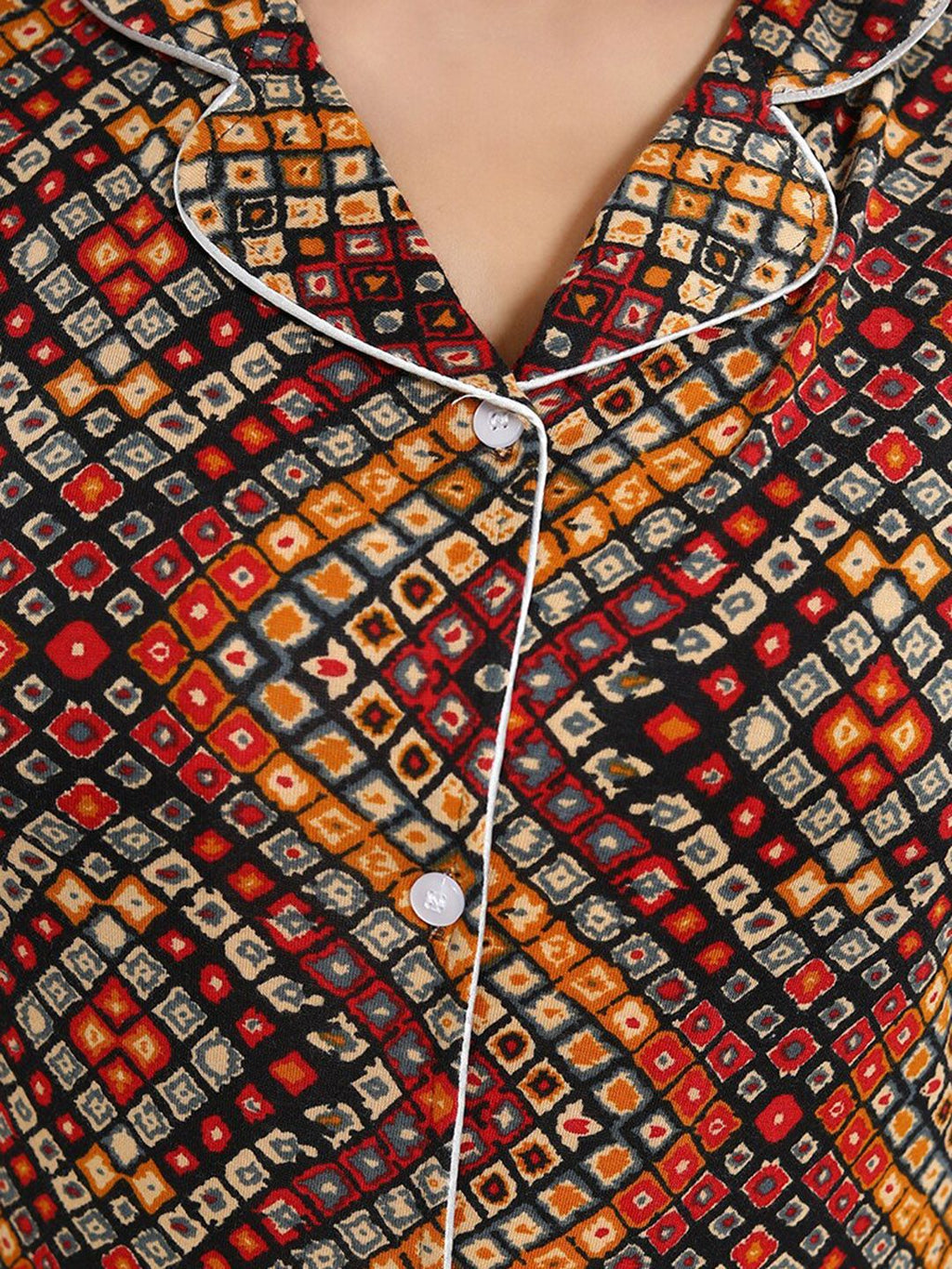 Women Printed Night suit