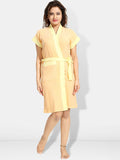 Be You Women Cotton Anti-bacterial Super Soft Bath Robe With Belt