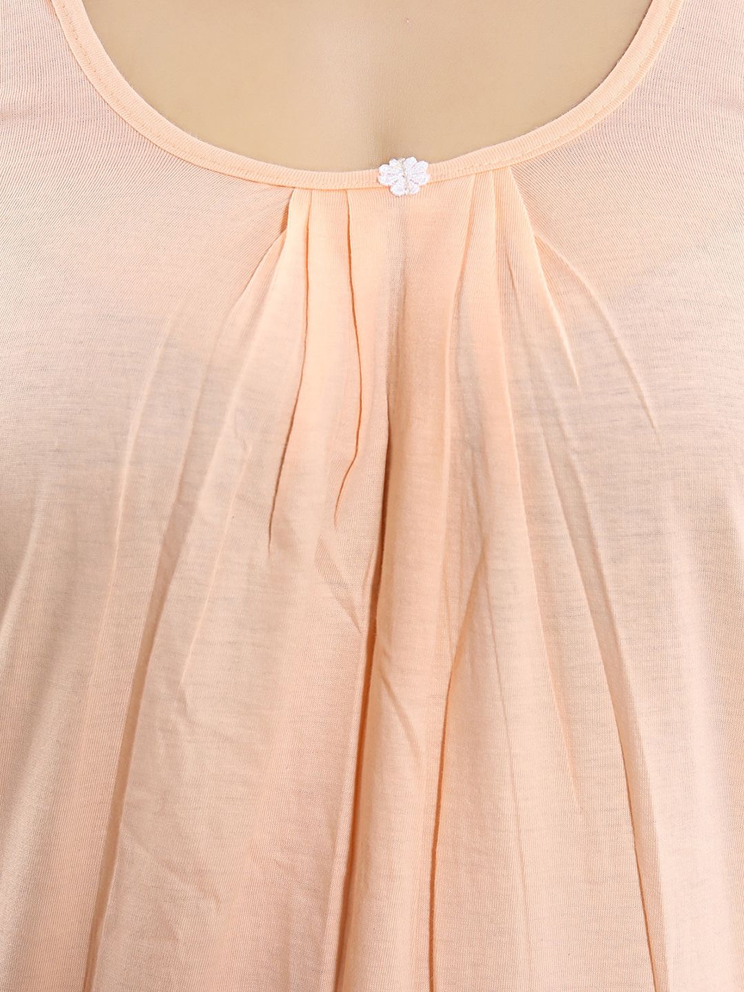 Sleeveless Cotton Maxi Nightdress