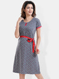 Be You Ethnic Motifs Printed T Shirt Nightdress