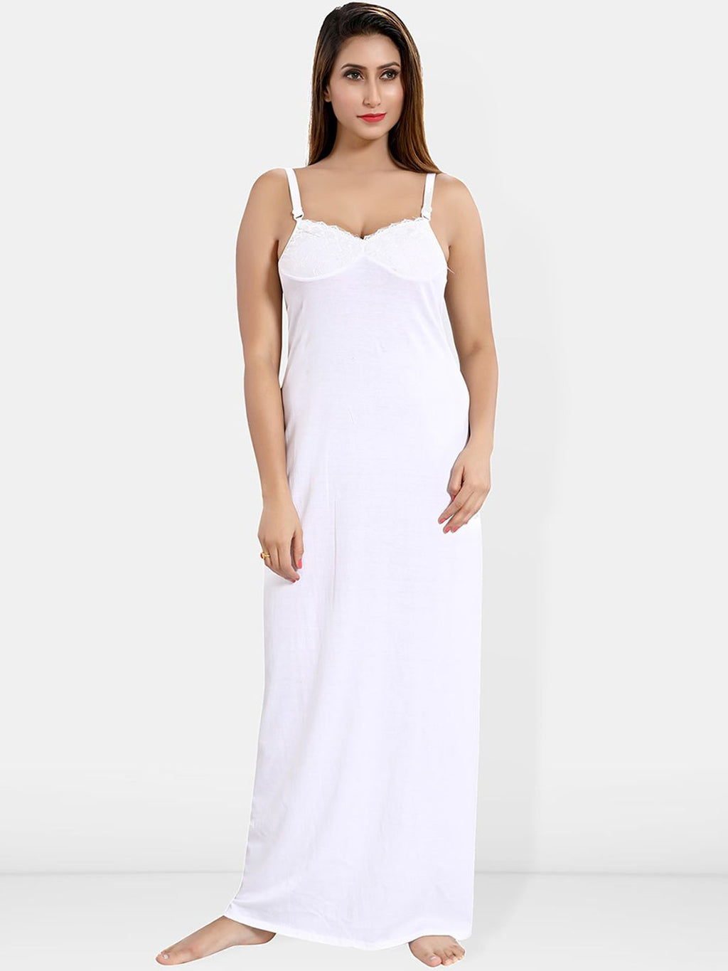 Be You Cotton Full Nighty Slip