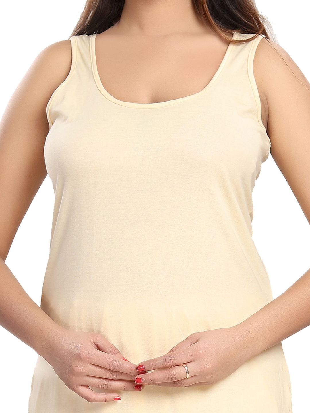Cotton Full Nighty Slip