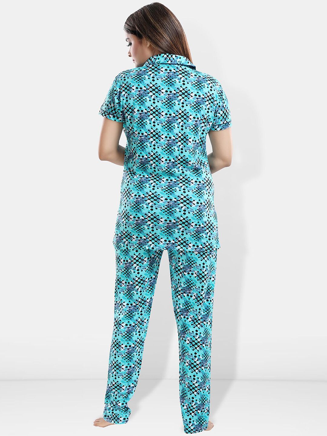 Pack Of 2 Printed Night suit