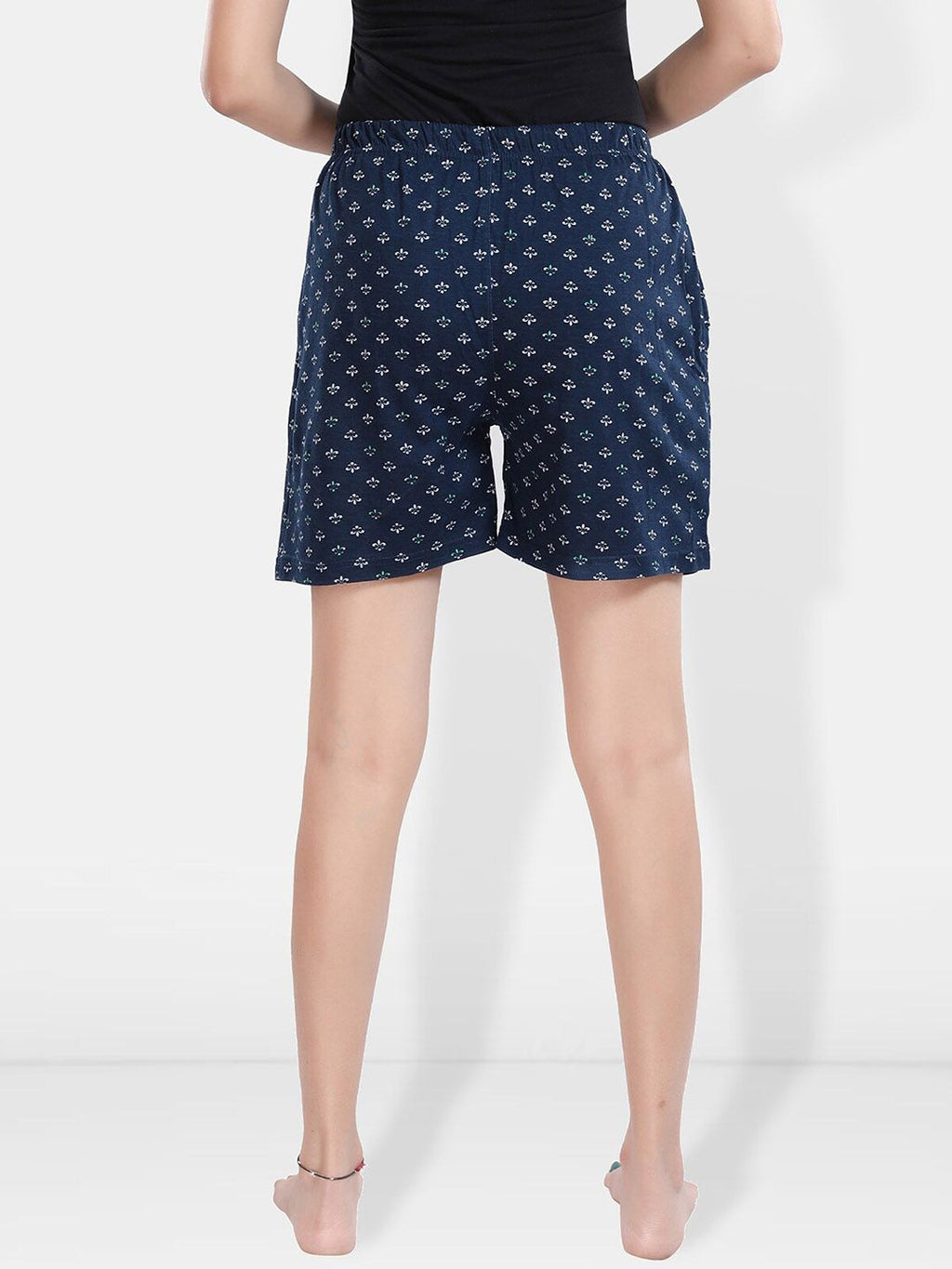 Women Floral Printed Lounge Shorts