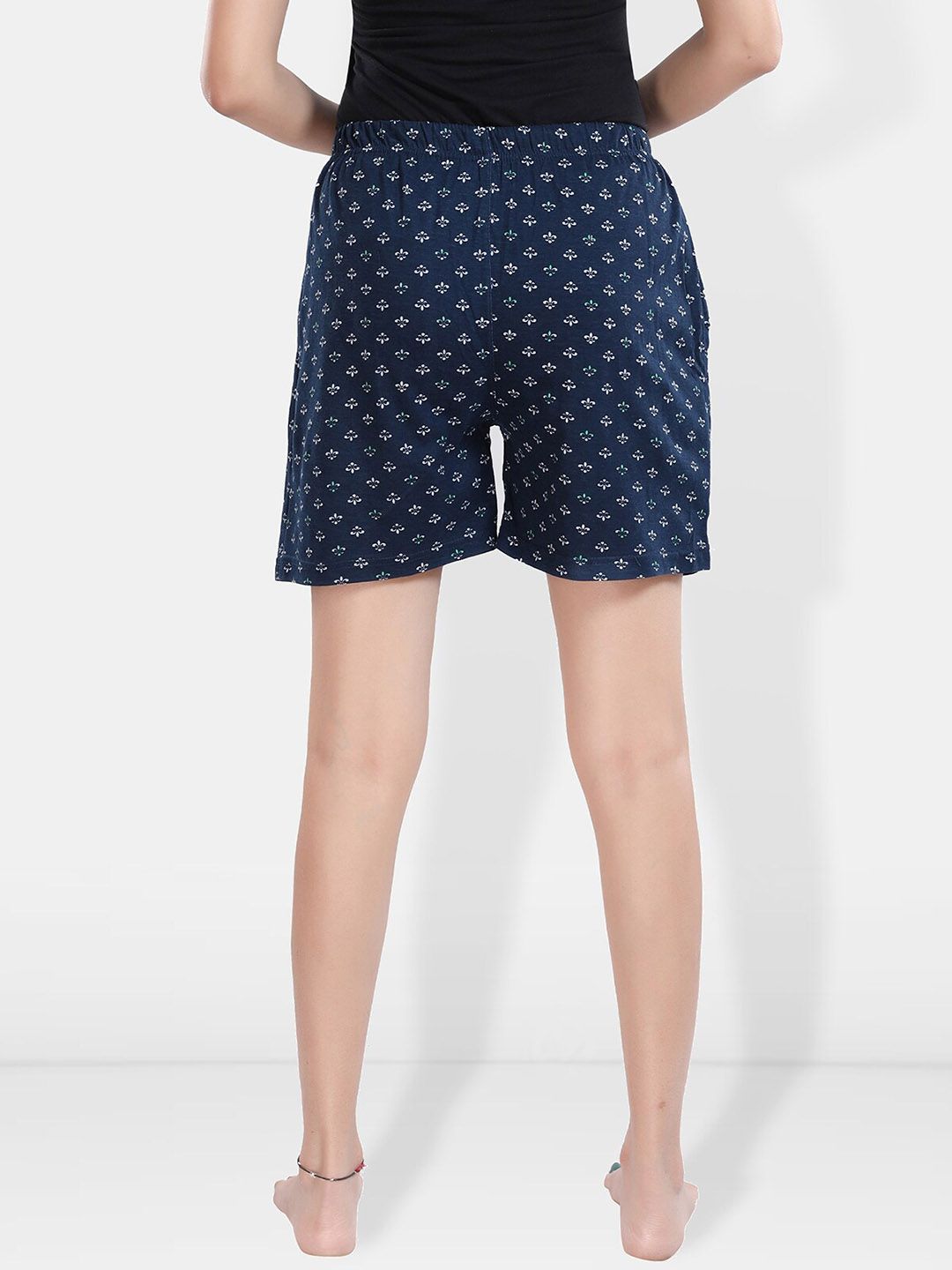 Women Floral Printed Lounge Shorts