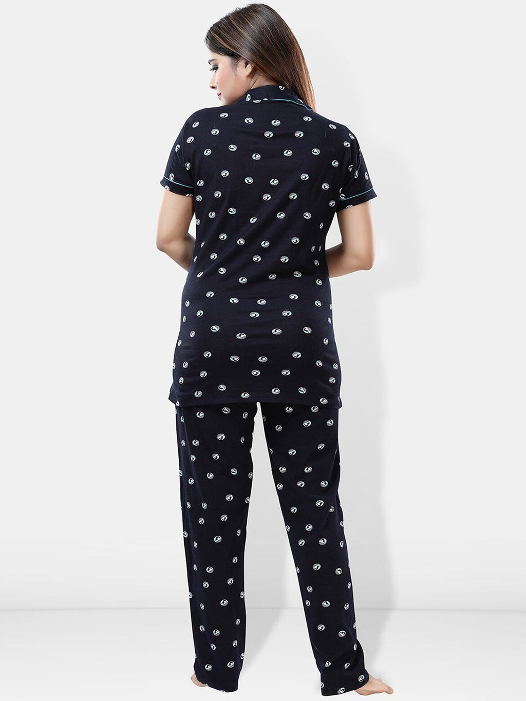 Pack Of 2 Printed Night suit