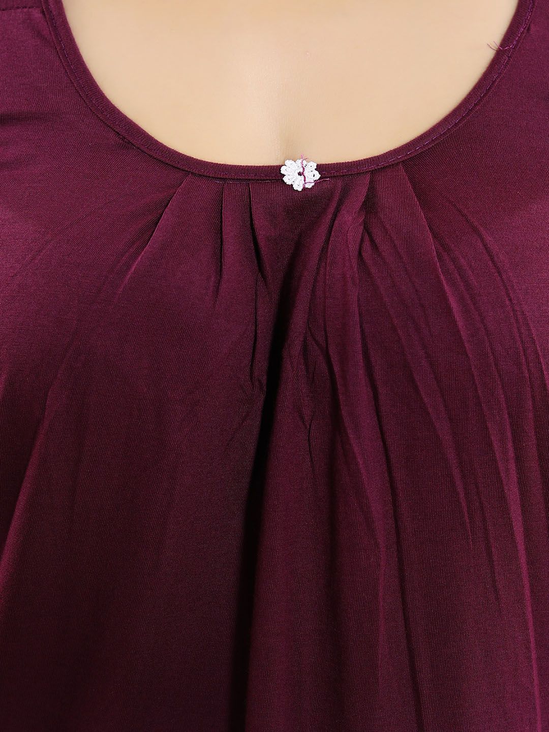 Cotton Full Nighty Slip