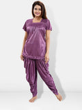 Be You Square Neck Satin Night suit