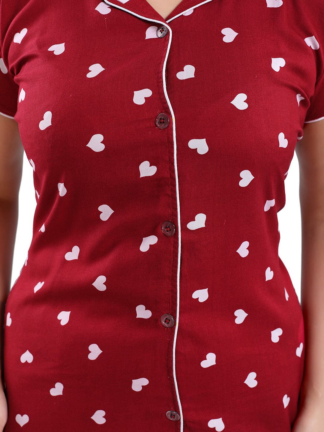 Women Graphic Printed Night suit
