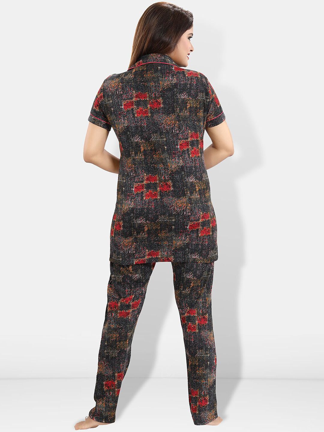 Printed Shirt & Pyjama