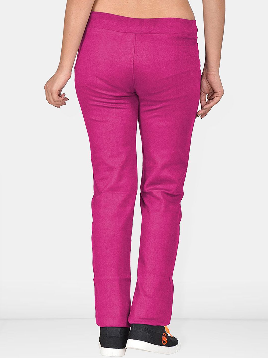 Women Cotton Relaxed-Fit Track Pants