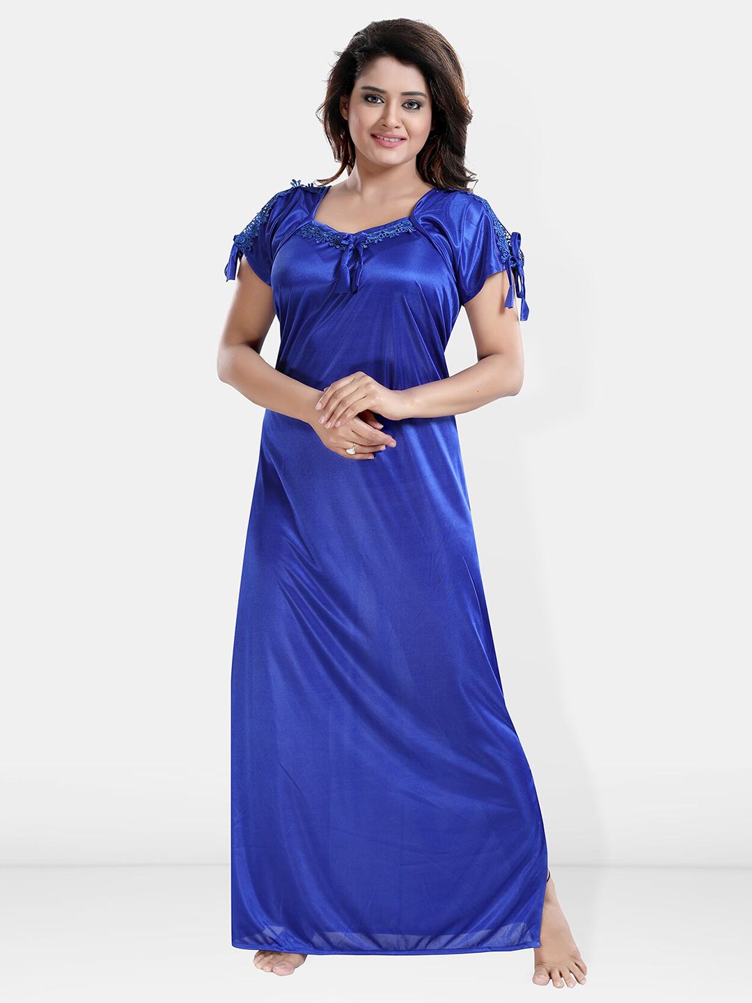 Be You V-Neck Maxi Sweat Nightdress