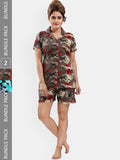Be You Pack Of 2 Printed Night suits