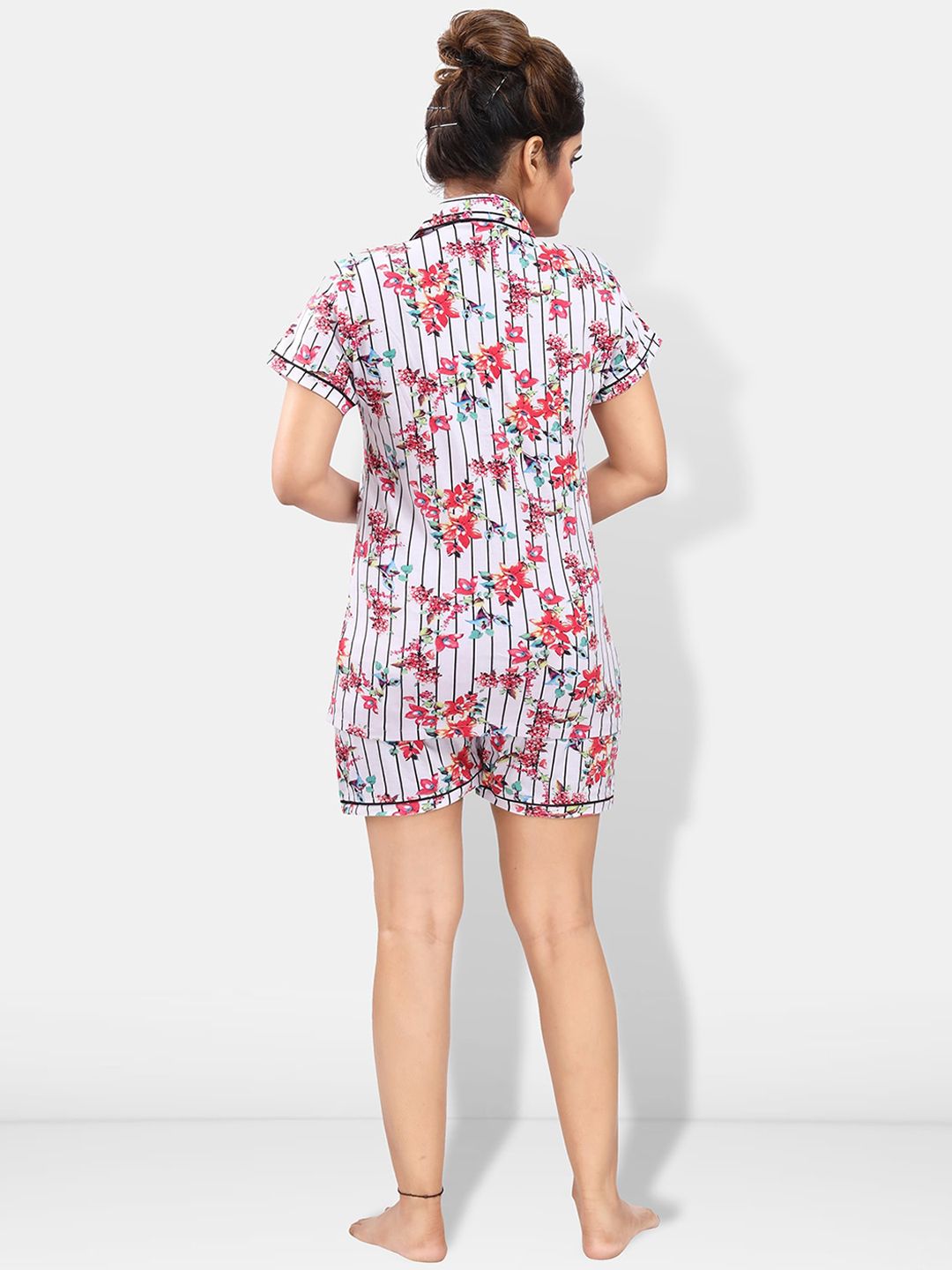 Pack Of 2 Floral Printed Night Suit