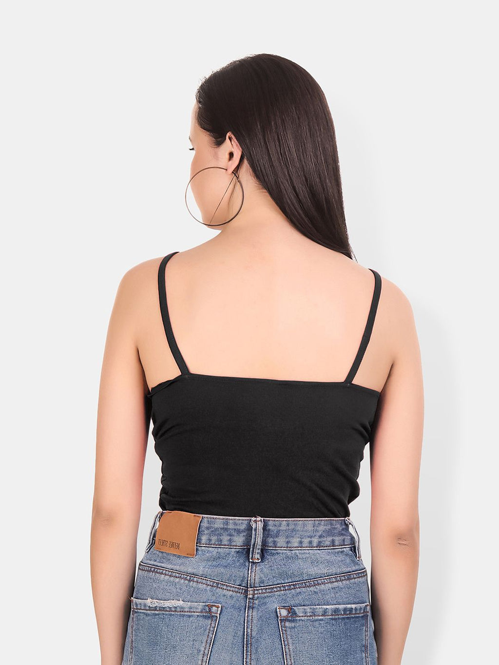 Cotton Bralette Crop Top