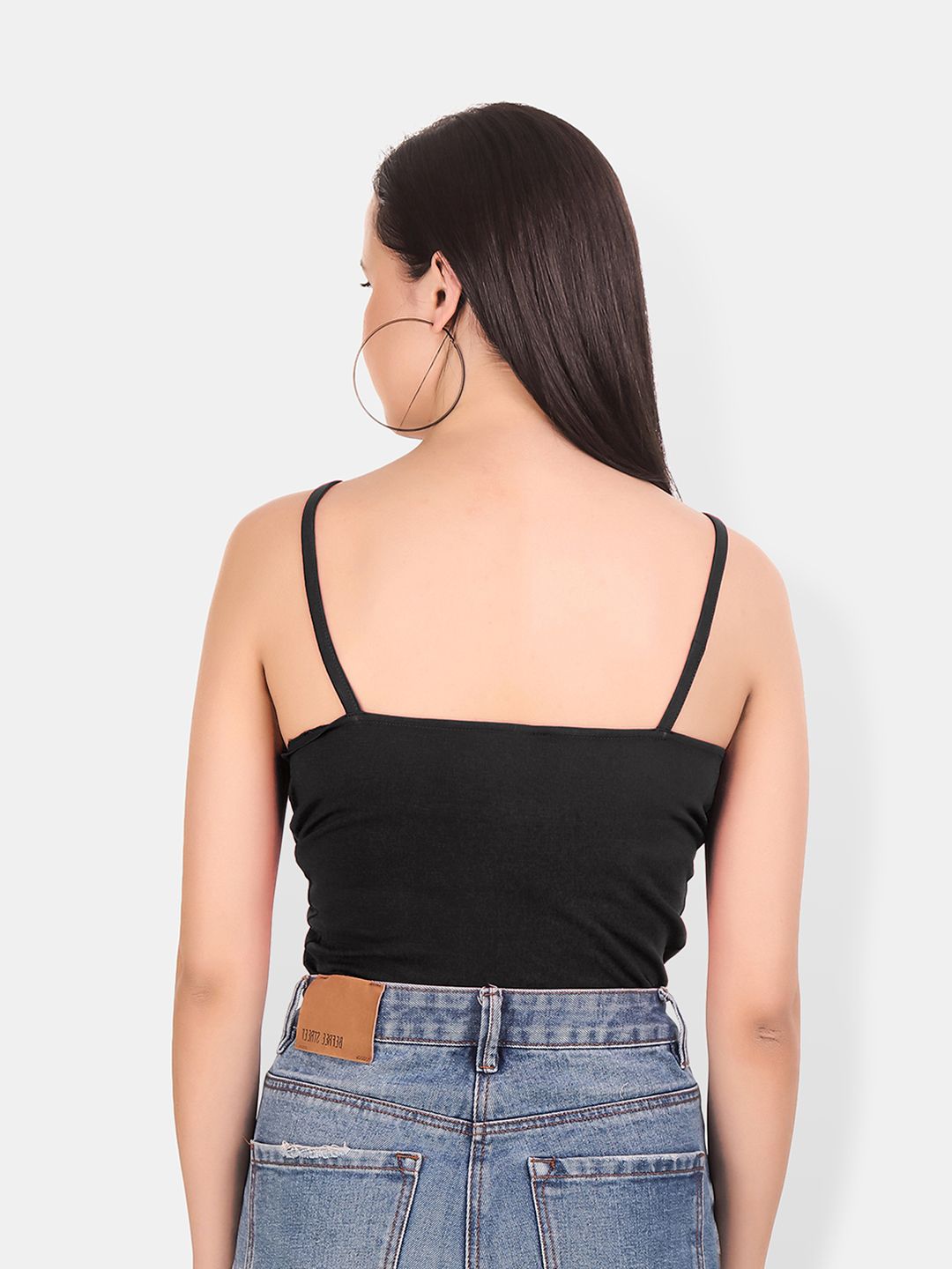 Cotton Bralette Crop Top