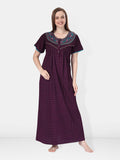 Be You Embroidered Maxi Nightdress