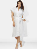 Be You Women Cotton Anti-bacterial Super Soft Bath Robe With Belt
