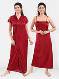 Be You Satin Maxi Nightdress With Robe