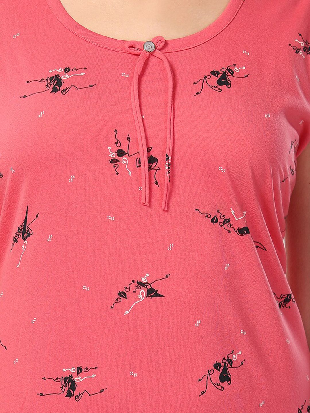Printed Maxi Nightdress