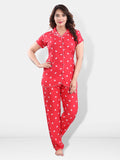 Be You Women Conversational Printed Night suit