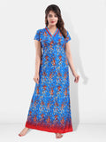 Be You Polka Dot Printed Satin Feeding & Maternity Nightdress