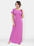 Be You Round Neck Maxi Nightdress