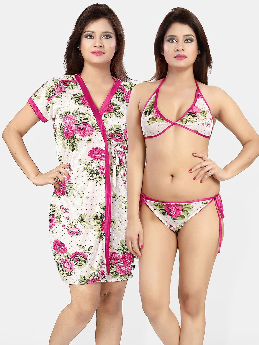 Be You Women Printed Nightdress