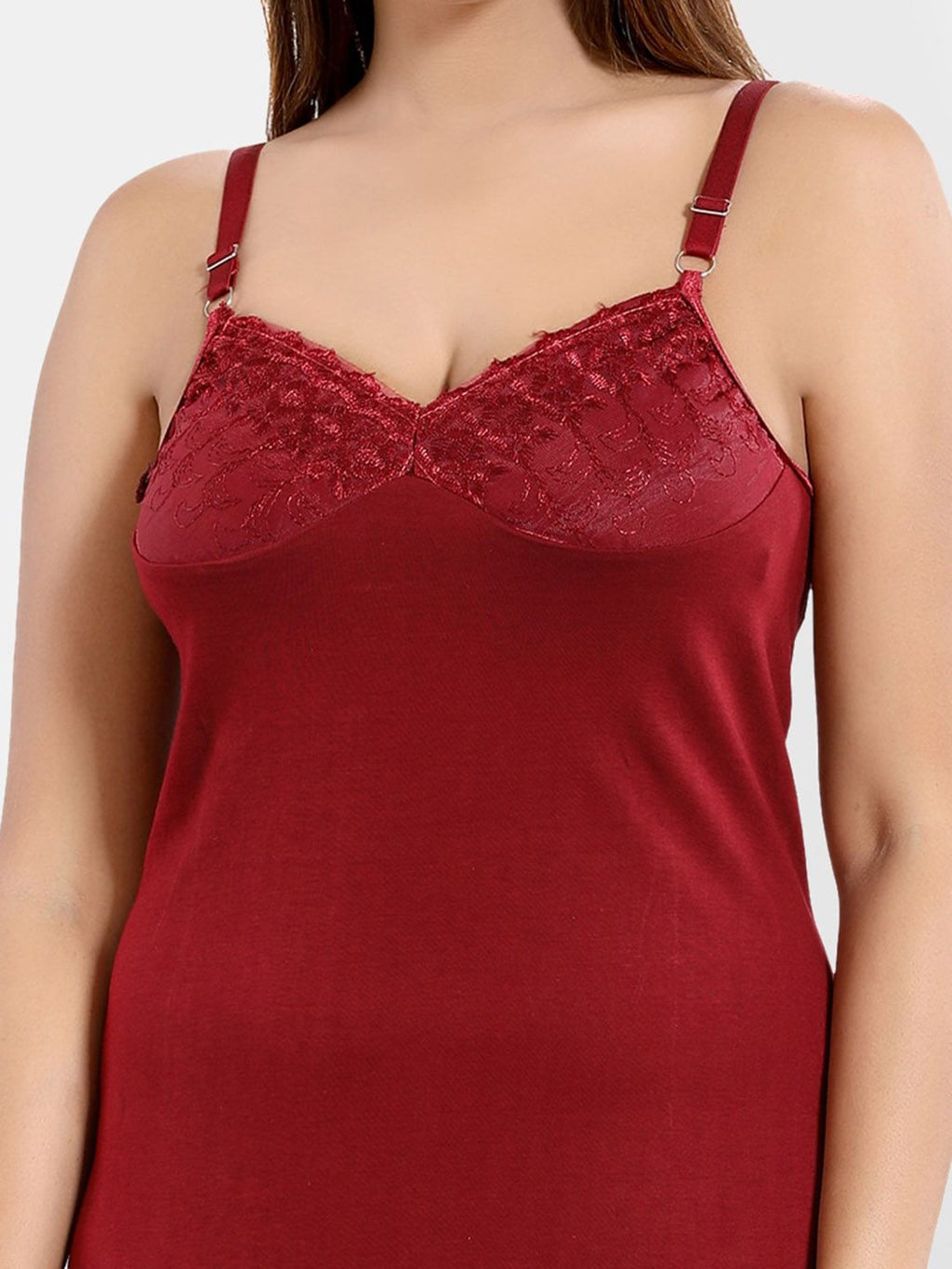 Sleeveless Cotton Maxi Nightdress