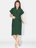 Be You Women Cotton Anti-bacterial Super Soft Bath Robe With Belt