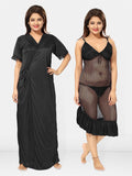 Be You V-Neck Maxi Wrap Nightdress