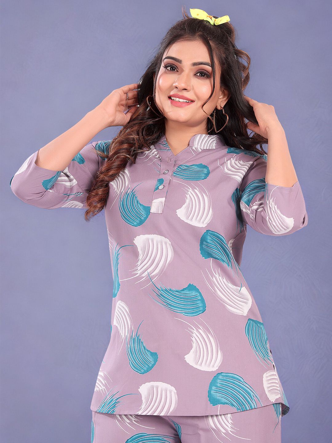 Printed Top & Trousers Co-Ords