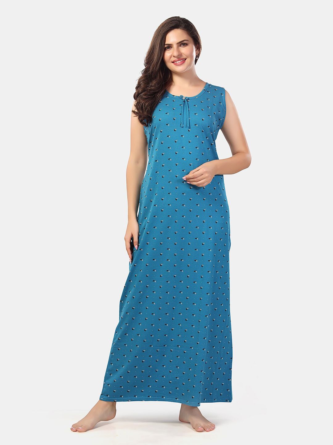 Be You Printed Maxi Nightdress
