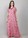 Be You Alpine Geometric Abstract Print Maxi Nightdress