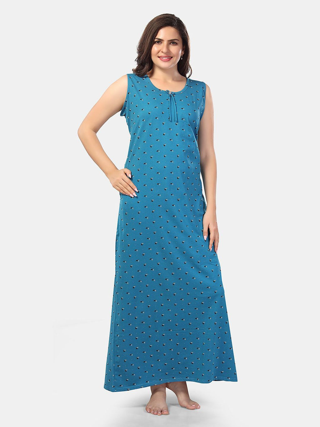 Printed Maxi Nightdress