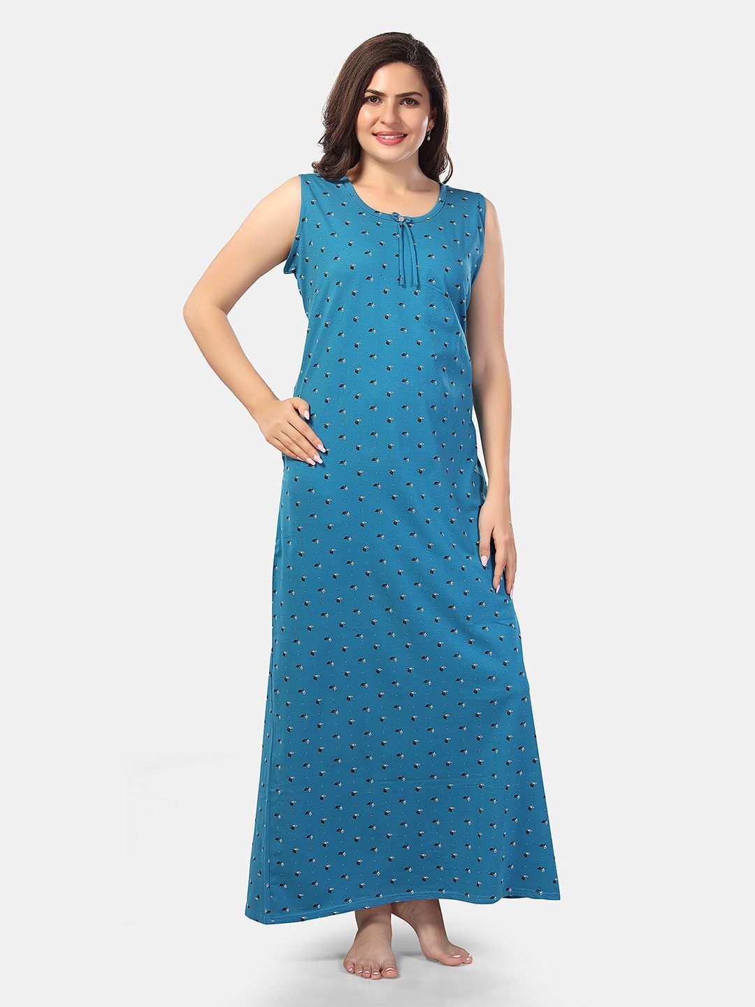 Printed Maxi Nightdress