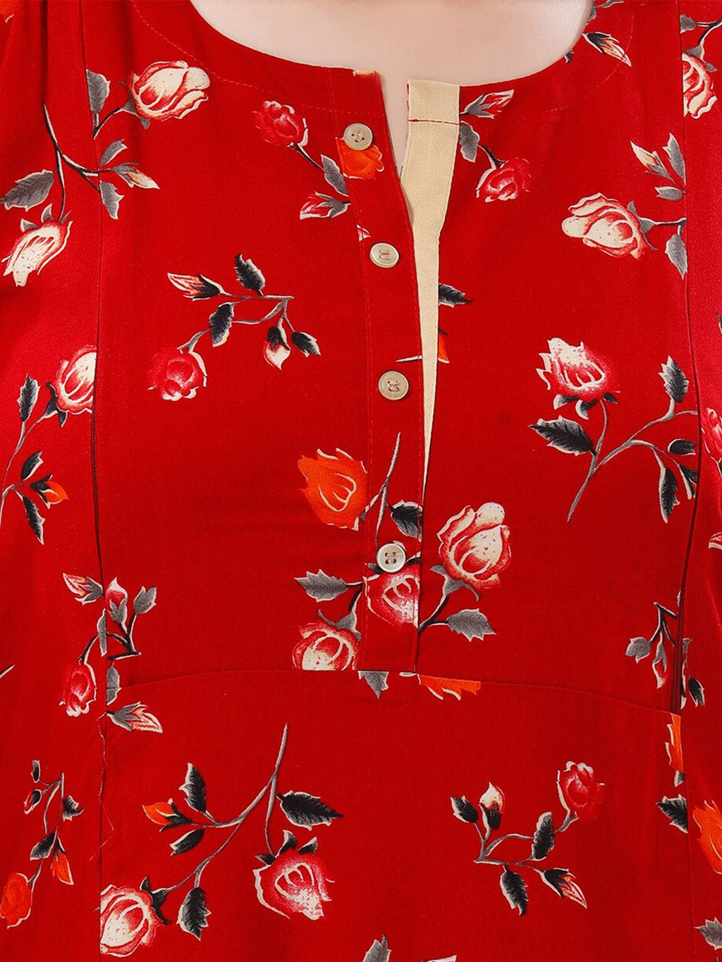 Floral Printed Maternity Kurta