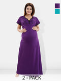 Be You Women Maxi Maternity Nightdress