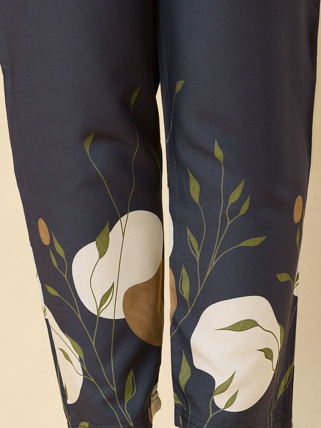 Printed Top With Trousers Co-Ords