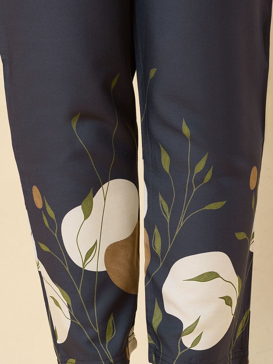 Printed Top With Trousers Co-Ords