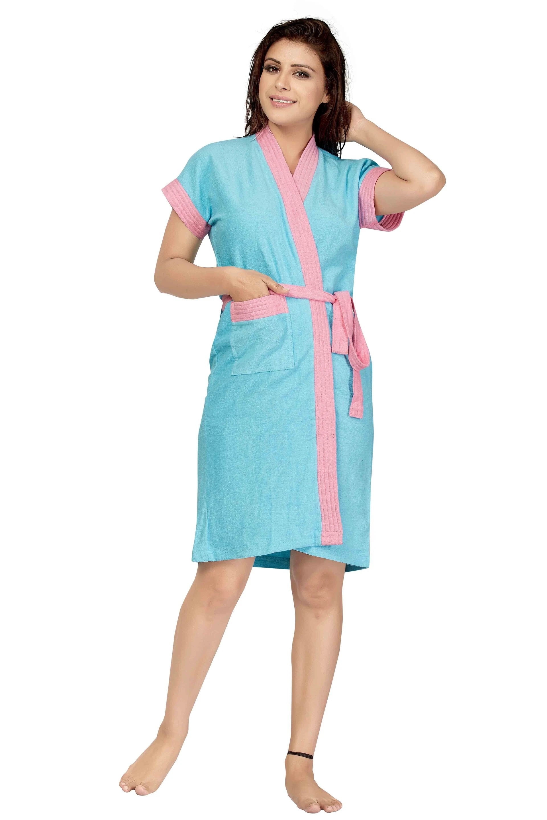 comfortable bath gown for women daily use
