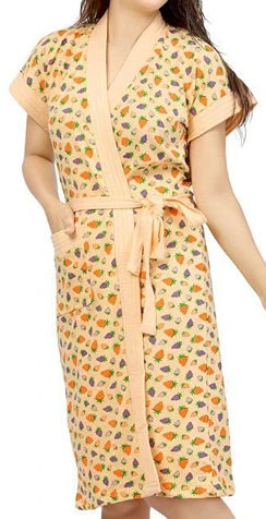 soft absorbent cotton bath gown women
